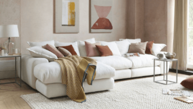 modern L-shaped sofas