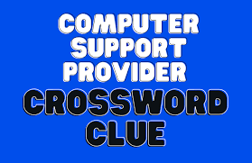 computer support provider crossword
