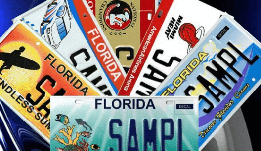 florida custom license plate