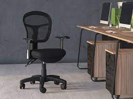 computer desk and chair