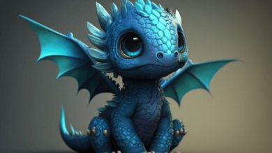 Anime:9th-4pvgka8= Cute Dragon