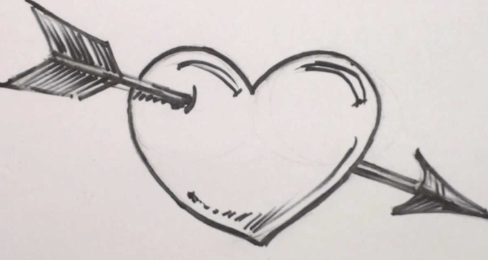 Beautiful:8iqgixfk_Pu= Heart Drawing