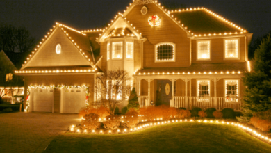 Christmas Light Installation