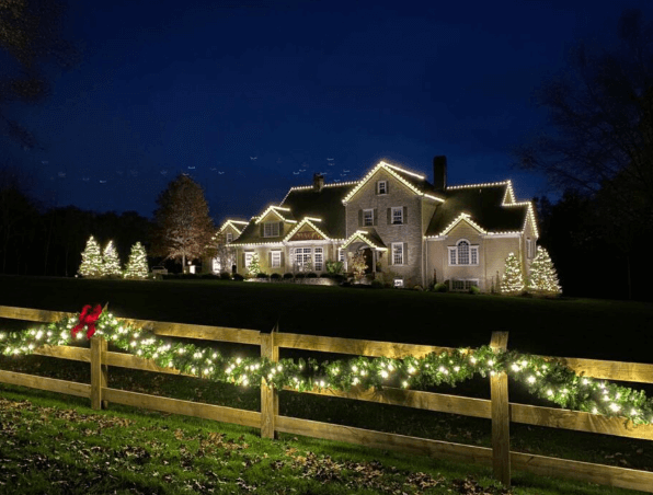 Christmas Light Installation