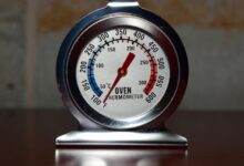 oven temperature specification note