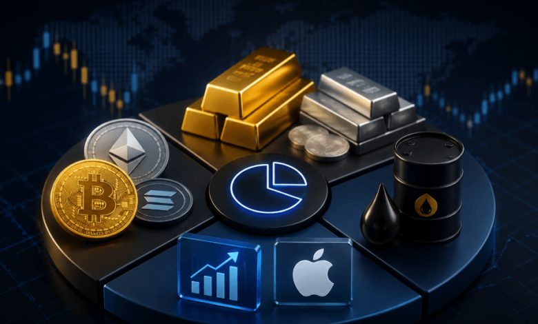 How to Diversify a Crypto Portfolio With Commodities and Tokenized Assets